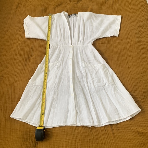 REFORMATION LINEN DRESS - Picture 9 of 10